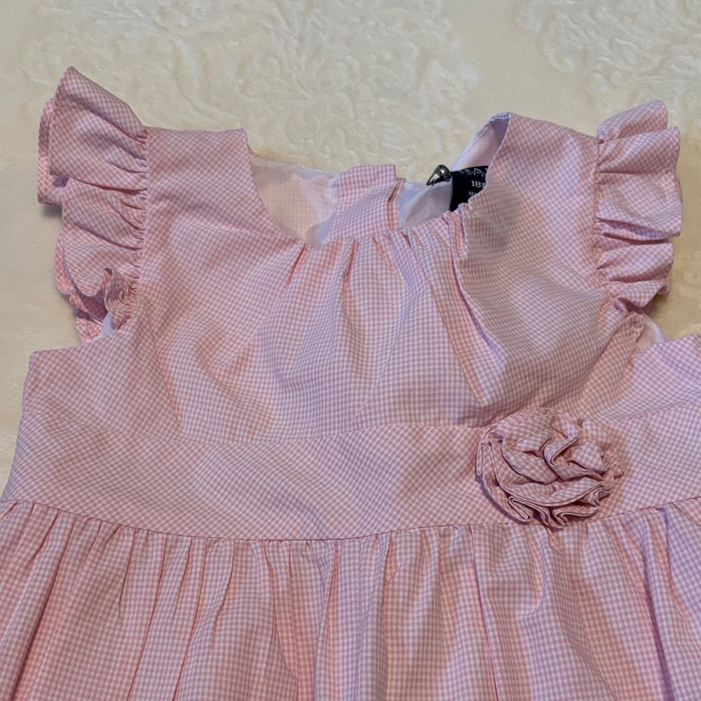 CHAP GIRLS RUFFLED DRESS - Picture 2 of 8